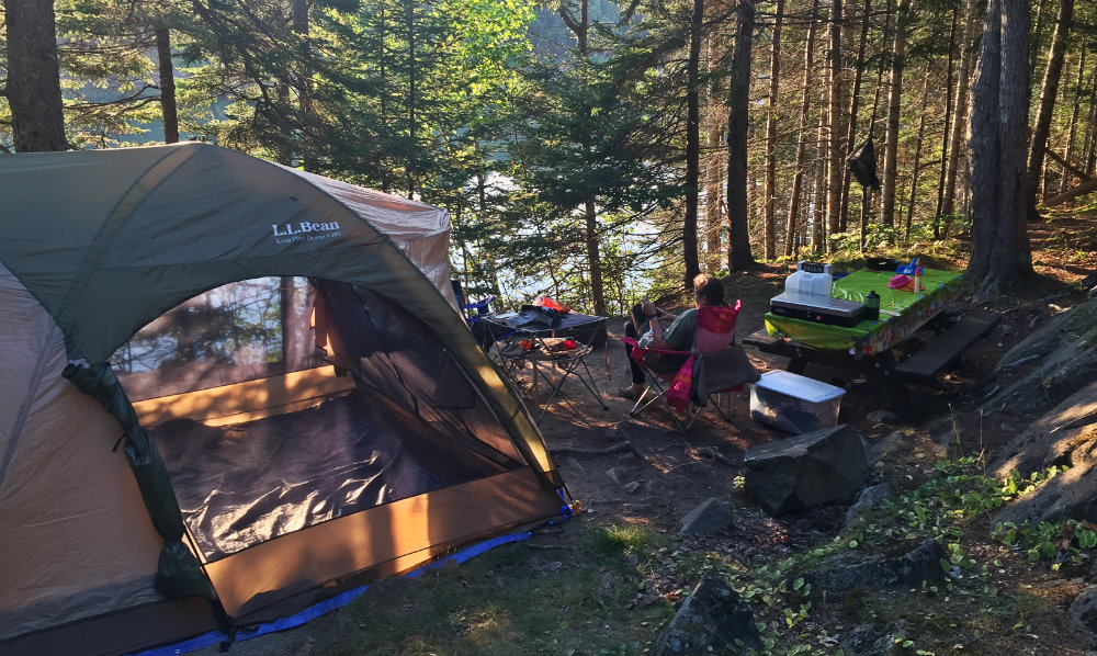 Maine camping gear rentals