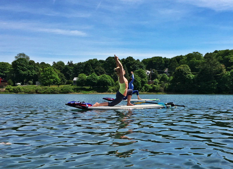 Koan Wellness Paddleboard Yoga Maine