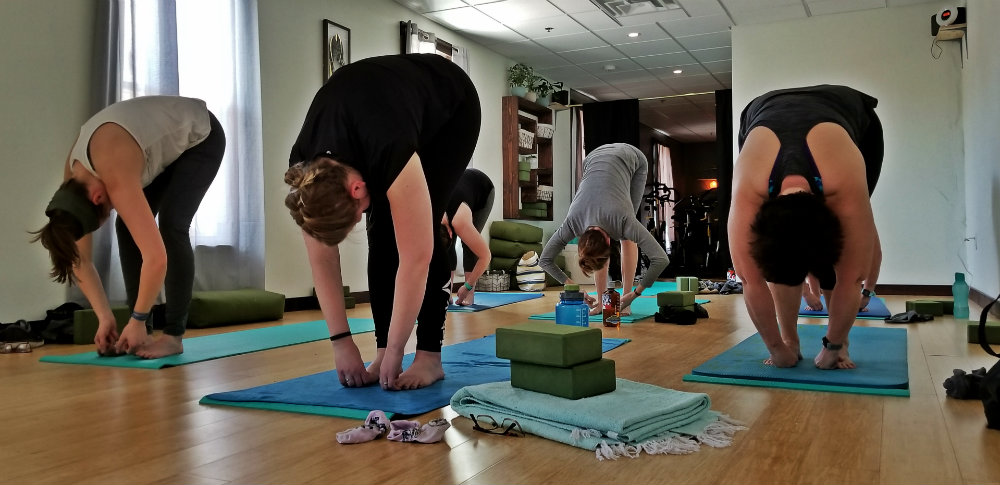 Freeport Fitness Maine spin yoga